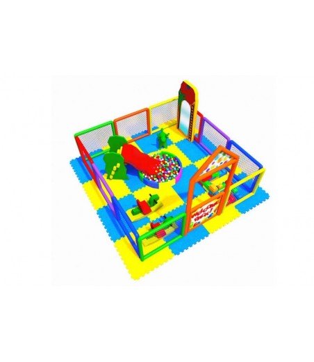 Soft Area with Playground Fence 3.00 X 3.00