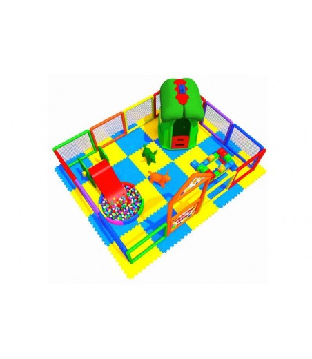 Soft Area with Playground Fence 3.00 X 4.00