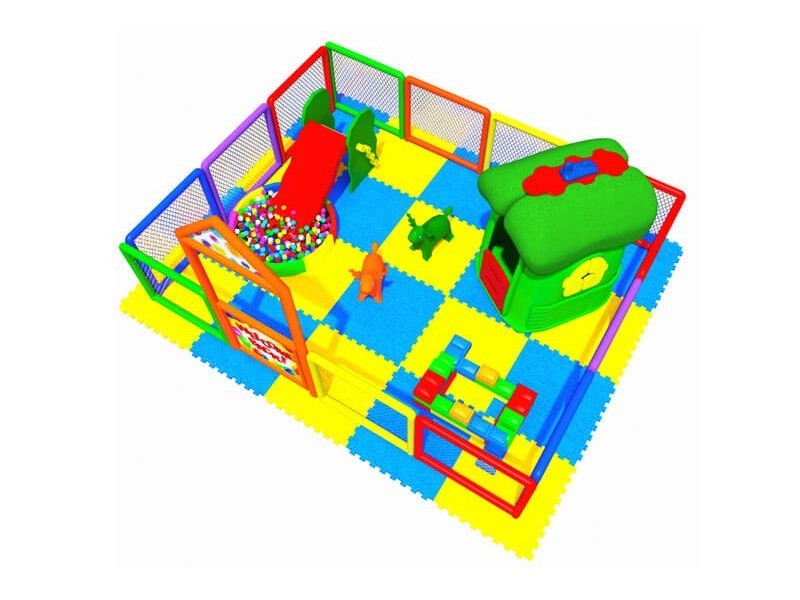 Soft Area with Playground Fence 3.00 X 4.00